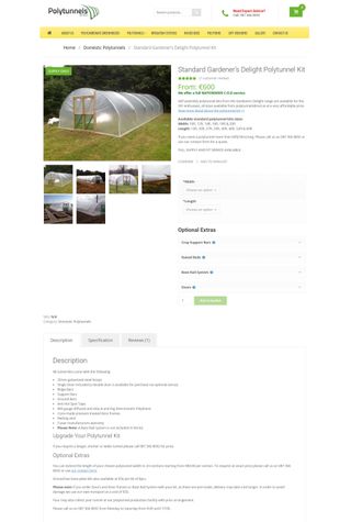 Single Product Page Design