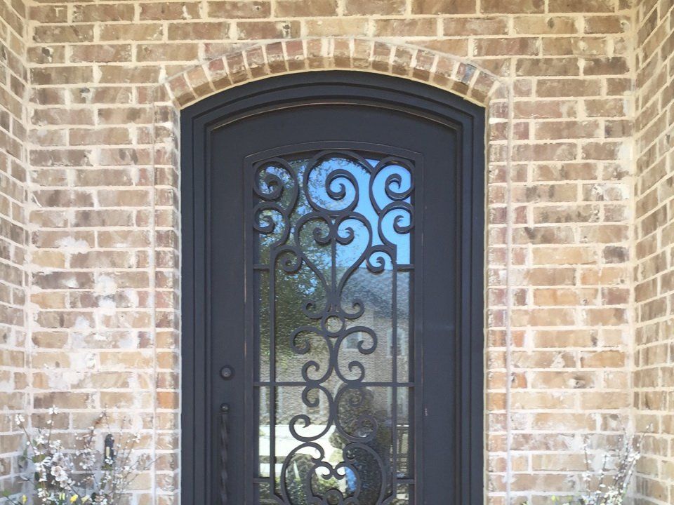 Exterior Iron Door