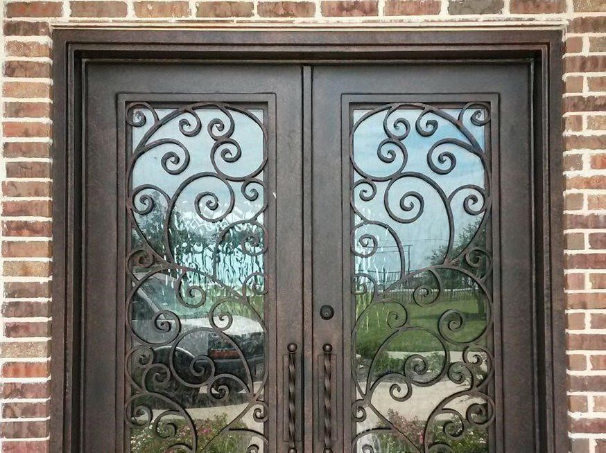 Iron Front Doors
