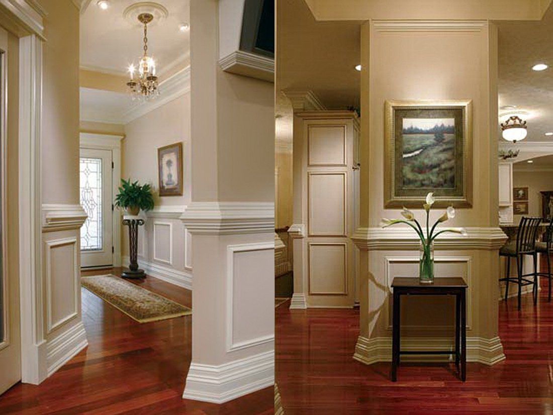 Home with Decorative Moulding