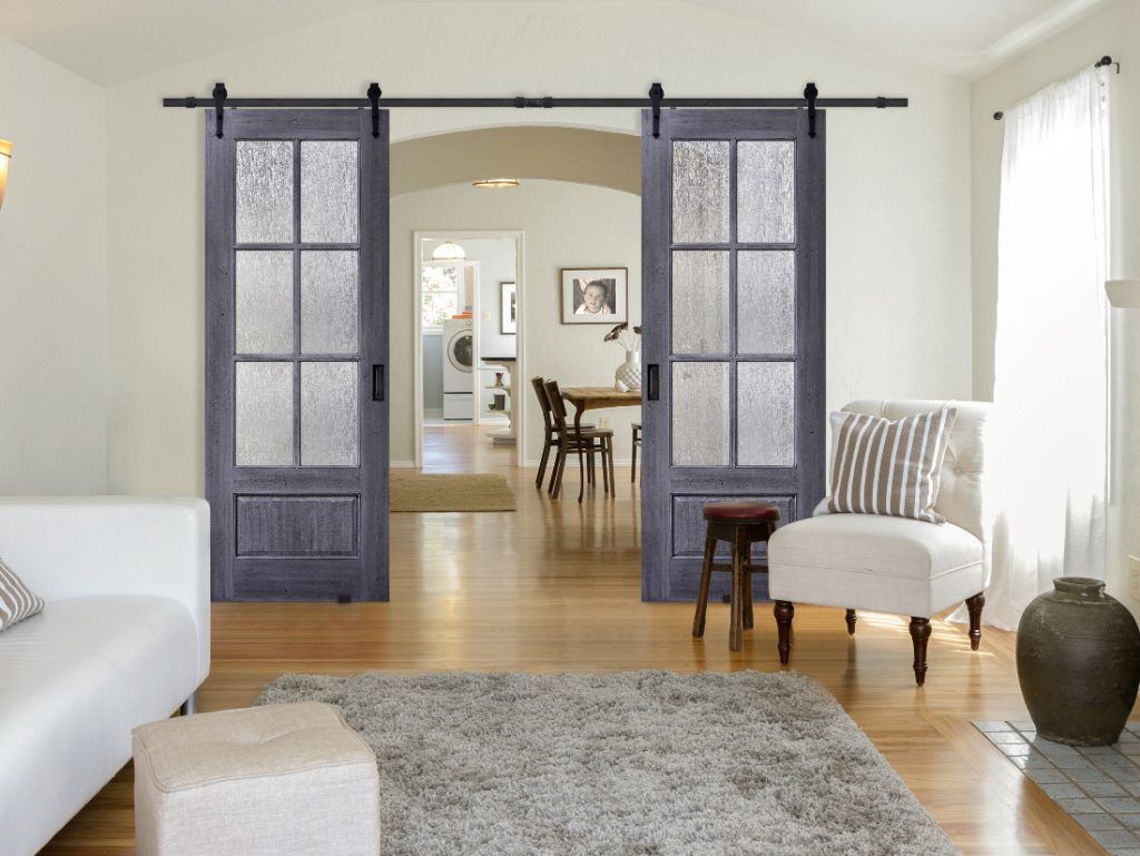 Double sliding door