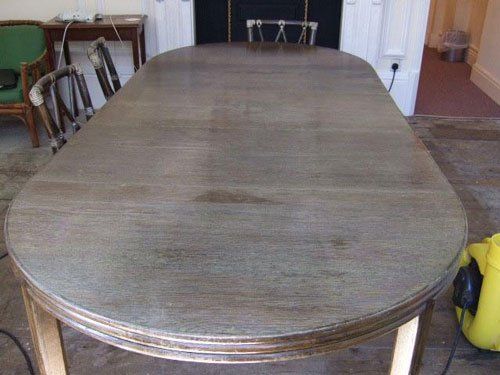 old table