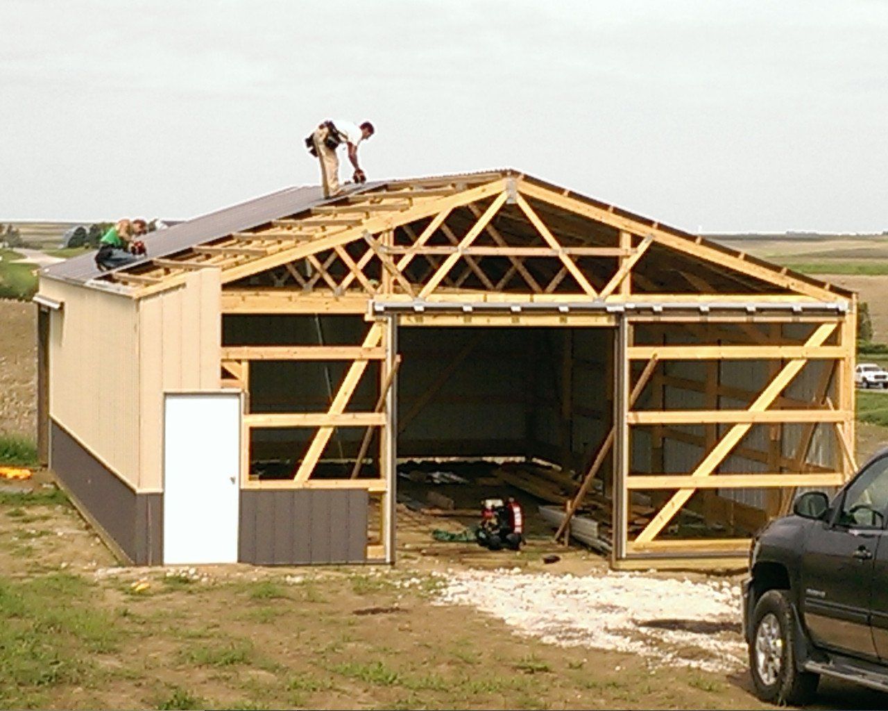Elk Horn House Barn — Elk Horn, IA — Modern Roofing LLC