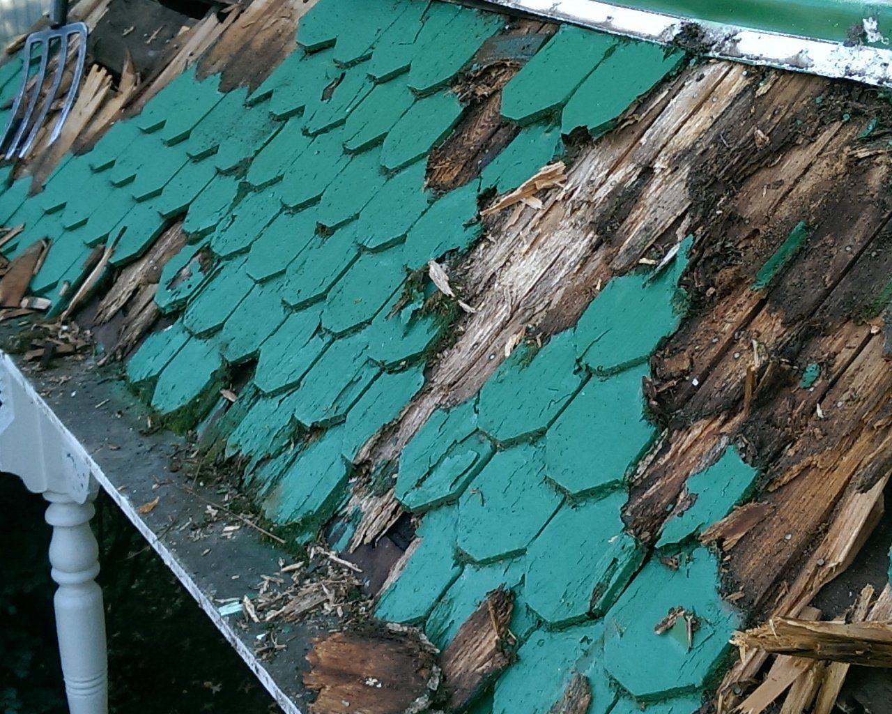 Damaged Residential Roof — Elk Horn, IA — Modern Roofing LLC