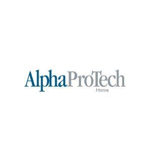AlphaProTech Home logo in blue and gray text.