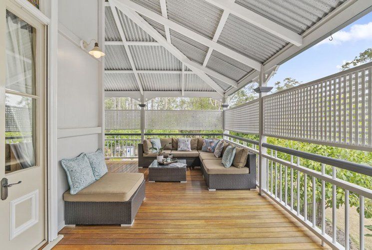 White Outdoor Veranda — Painter In Sunshine Coast, QLD