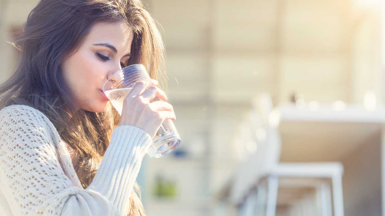 filtered water for drinking