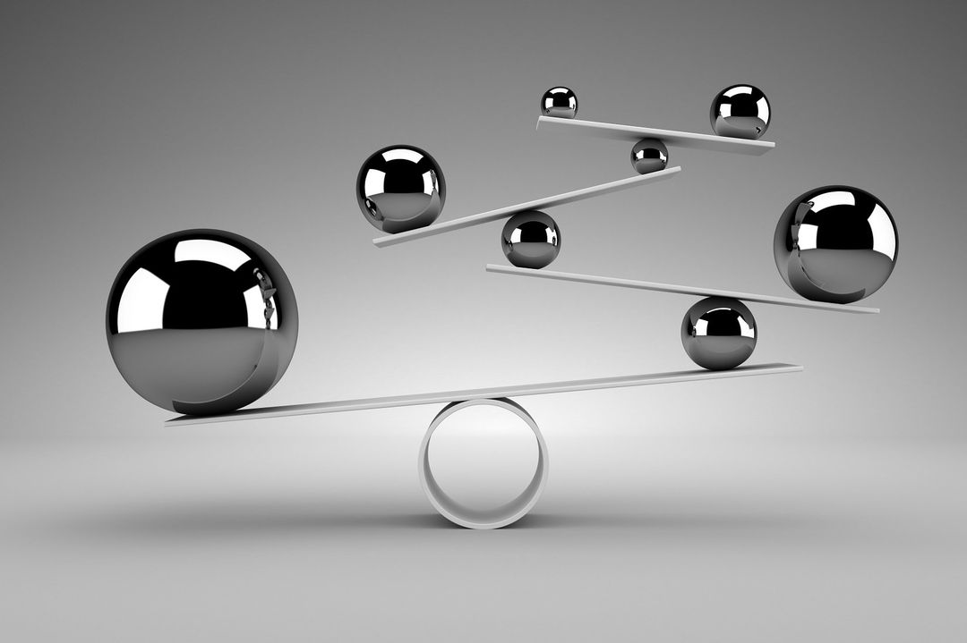 sfere in equilibrio