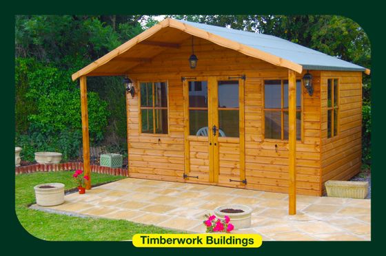 wooden garden sheds