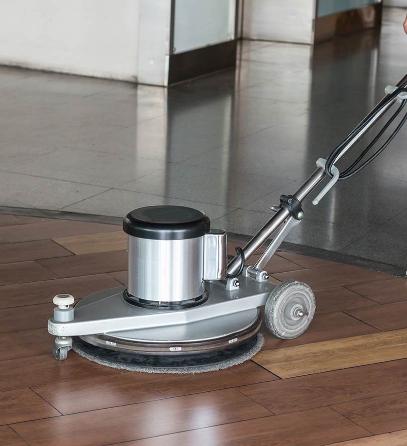 Polishing Wooden Floor — Floor Installation in Bundaberg, QLD