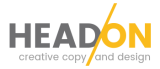 Head on creative copy and design logo