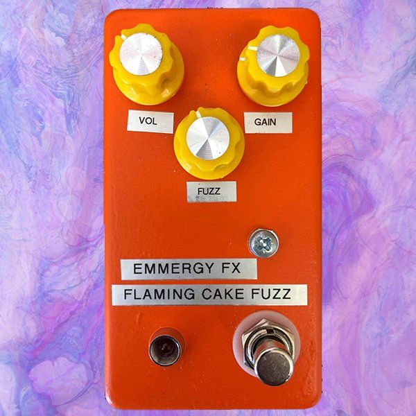orange guitar pedal