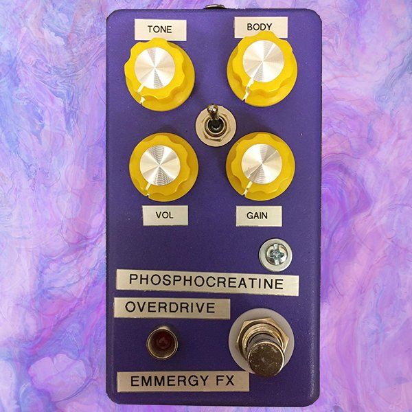 blue guitar pedal