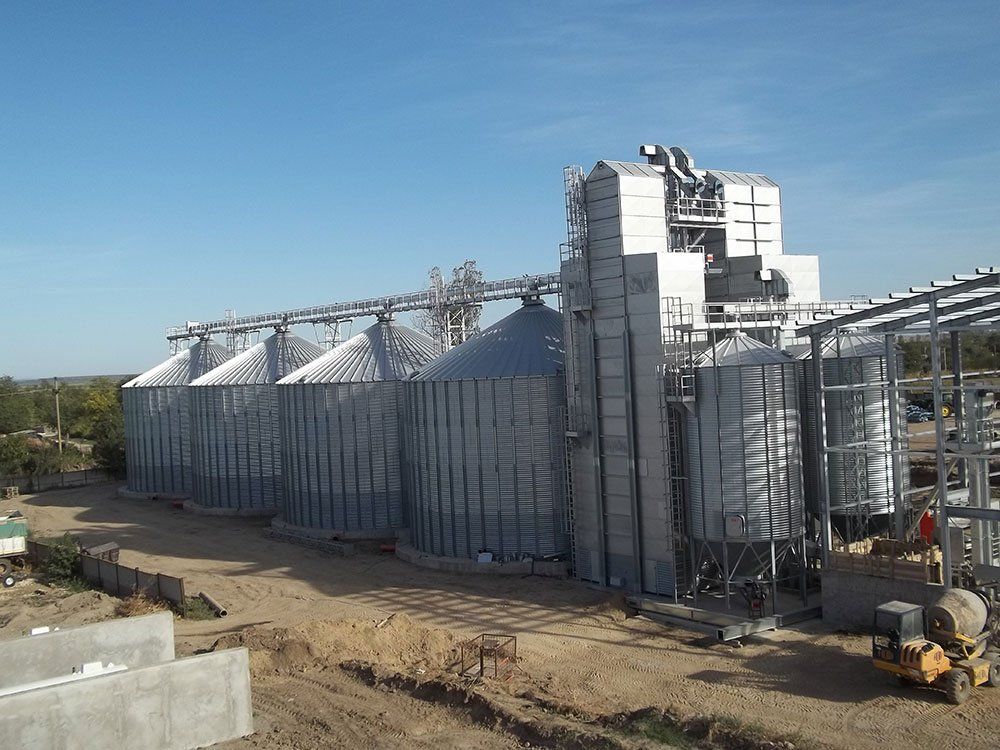 esterno di un impianto agroalimentare