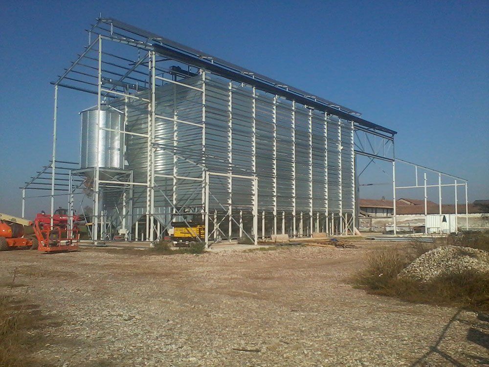 scheletro impianto agroalimentare