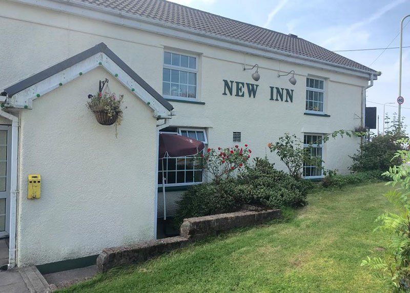 Pub's entrance
