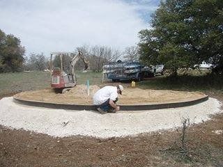 Installing Rainwater Collection System — Fredericksburg, TX — Water Works Sprinkler Co.