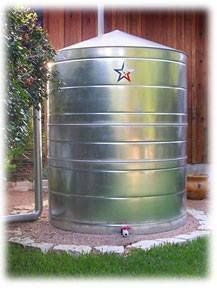 Rainwater Collection Tank — Fredericksburg, TX — Water Works Sprinkler Co.