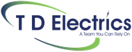 The logo for td electrics is a team you can rely on.