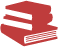 icon of a pile of red books