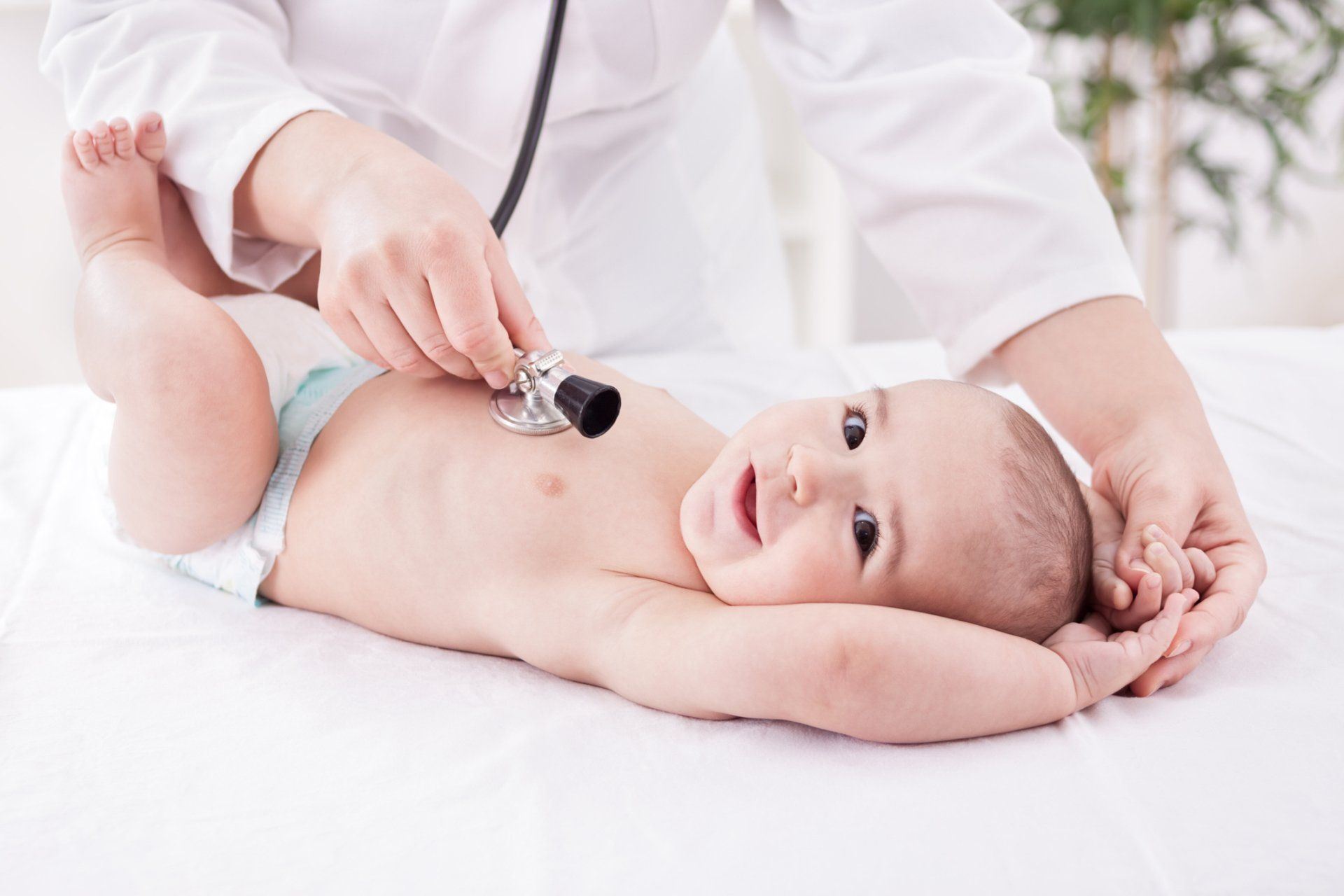 Pediatrician and Patient — East Longmeadow, MA — Pediatric Services of Springfield