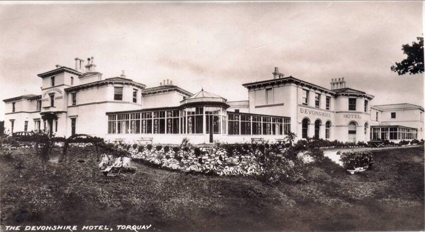 The Devonshire Hotel in the 1950's