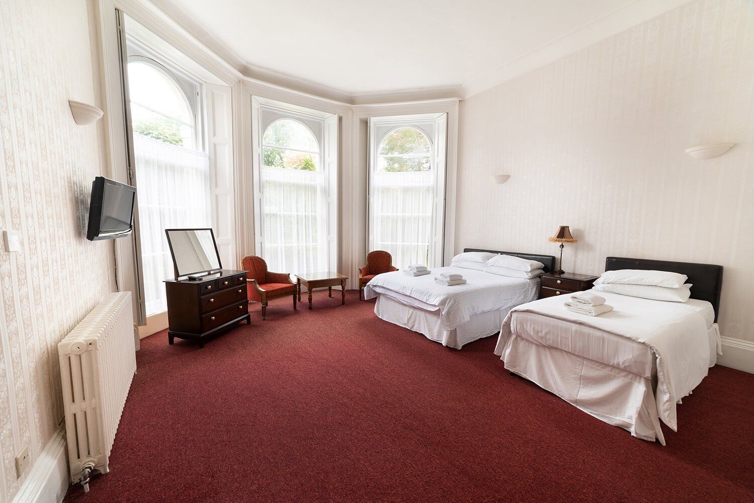 Superior Treble Room at the Devonshire Hotel