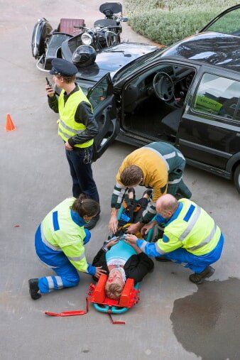 Putting Patient on Stretcher - CPR in Upland, CA