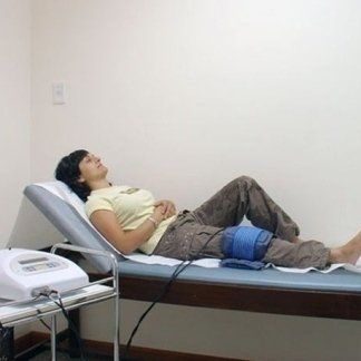 controllo medico del ginocchio