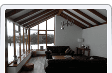 Interior view of house extension