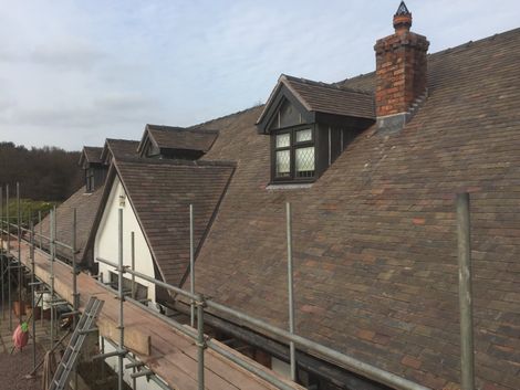 new roof after installation