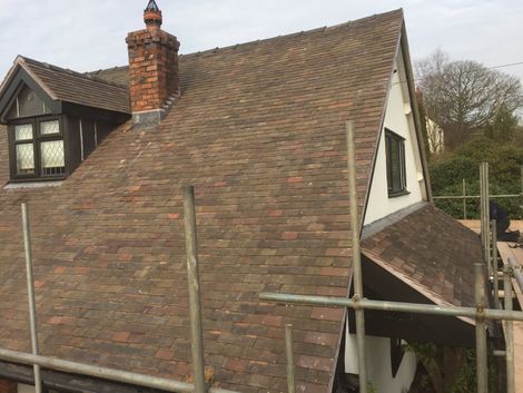 after storm damage roof repair