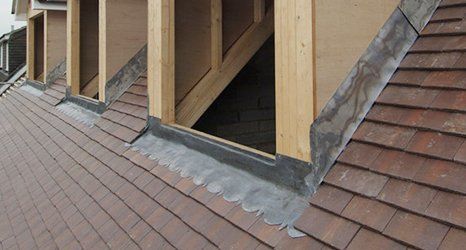 after lead flashing