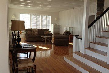 Wood Floor Living Room - Portland, ME