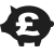 Piggy bank icon