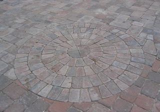 Brick paver art—hardscape construction in Bergen County, NJ