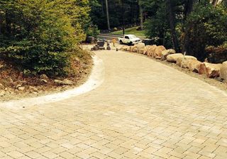 Driveway—hardscape construction in Bergen County, NJ