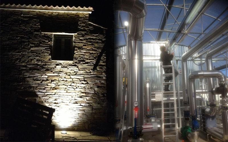 installazione di impianto di illuminazione esterno