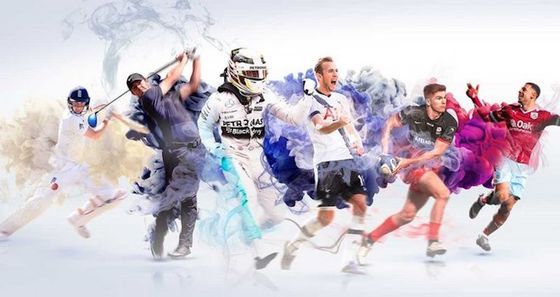 disegno di sportivi in diverse discipline