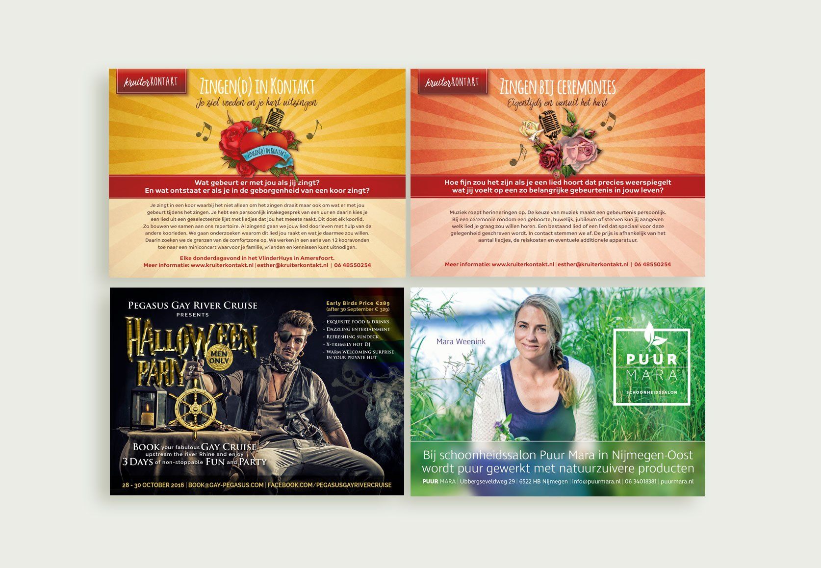 ...and more flyers