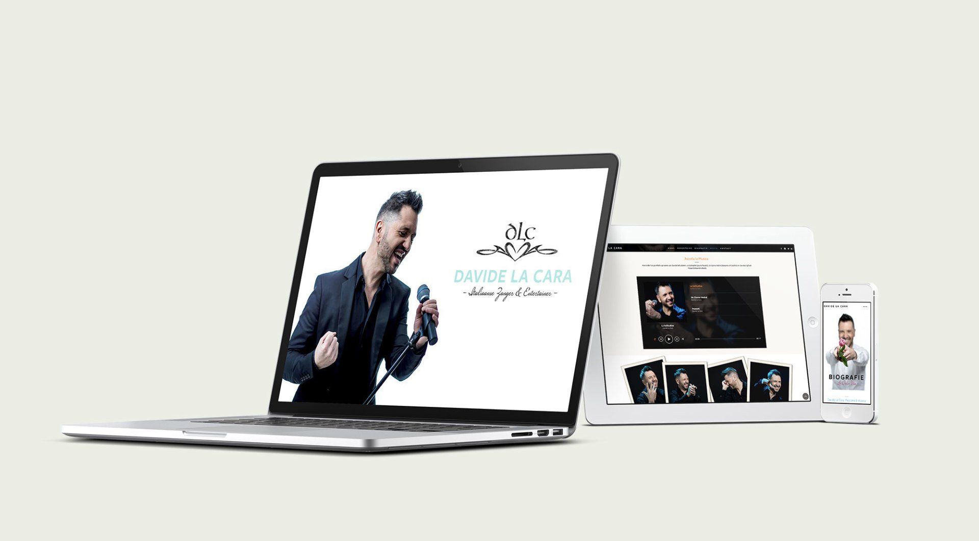 Davide La Cara | Italiaanse Zanger en Entertainer