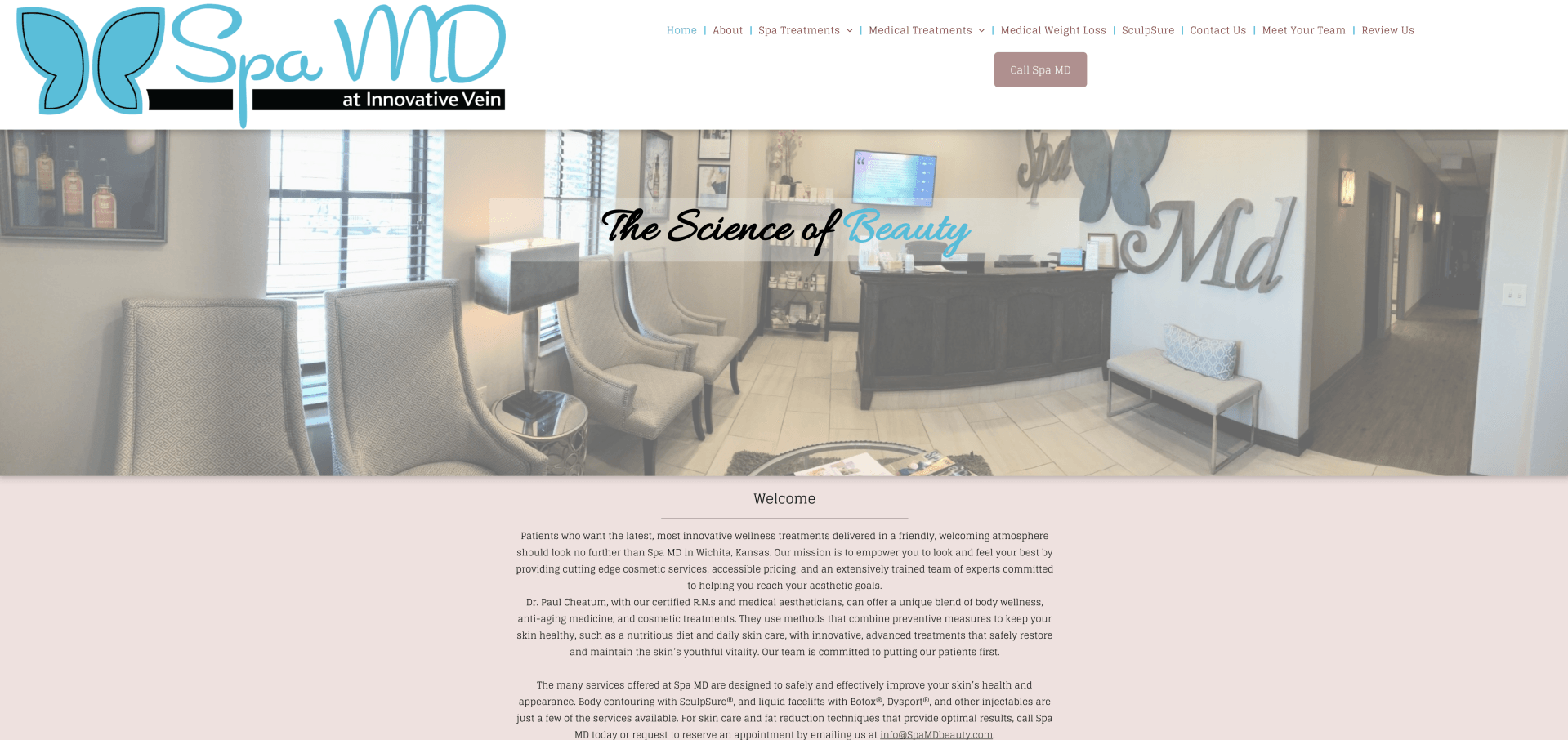 Spa MD Website Link