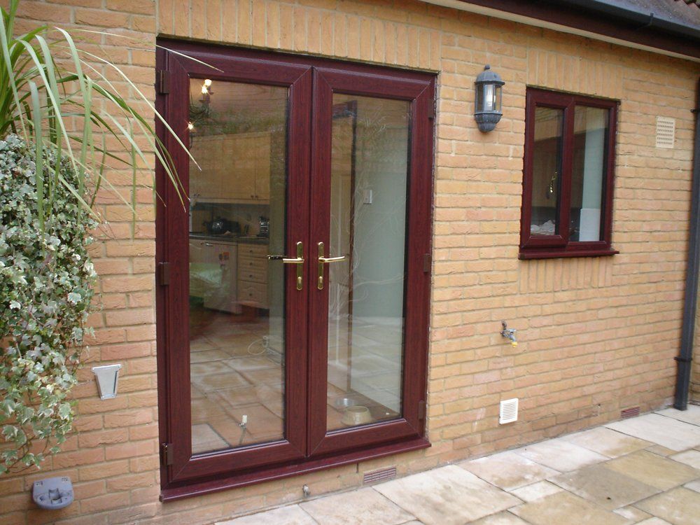 Back of the house glazing windows & doors