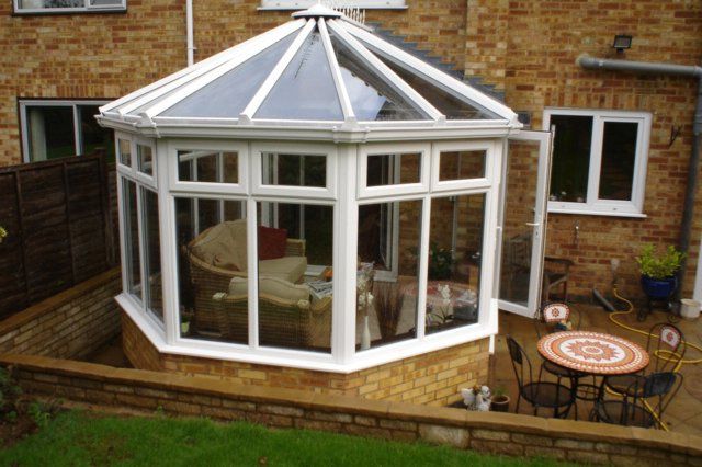 White conservatory