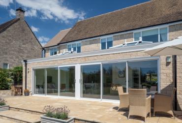 Patio sliding doors