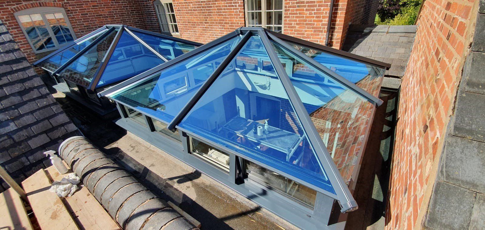 Close-up on rooflight
