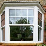 Front of the house bay window glazing