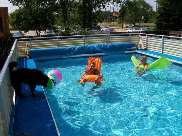 Children In Swimming Pool — Clinton Township, MI — Bob Clement Pool Service LLC