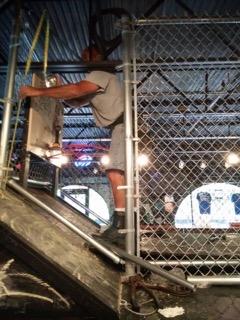 Chain-link fencing