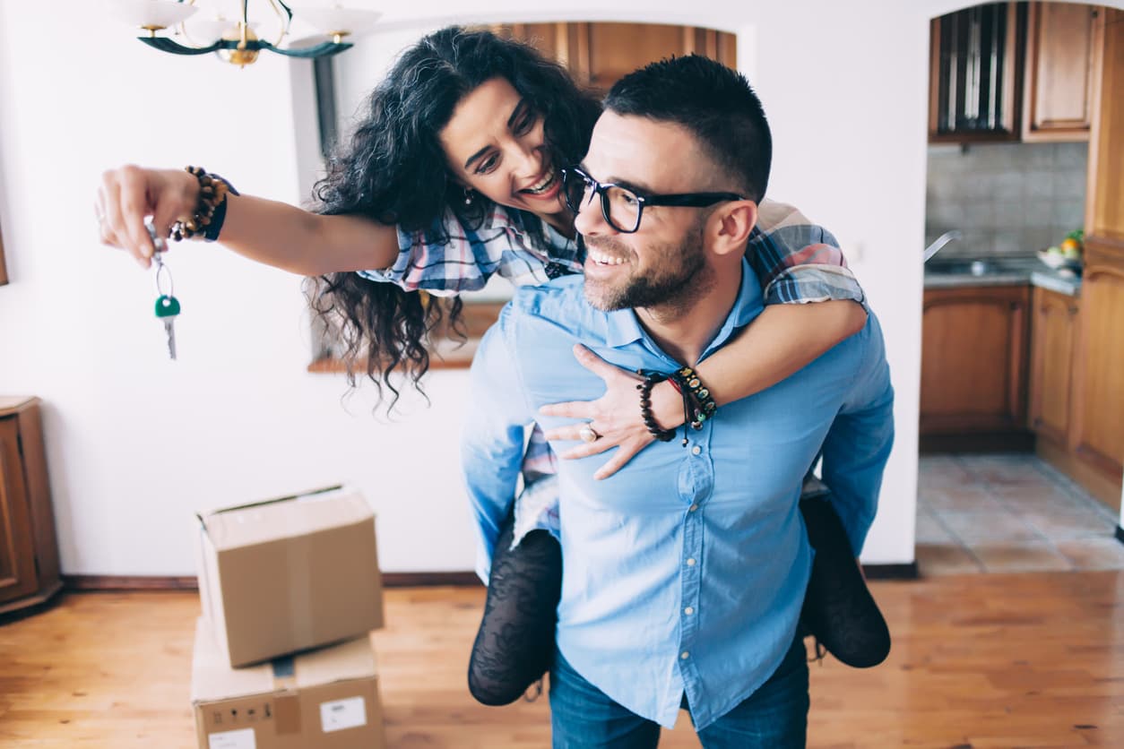 Couple with Keys